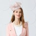 Pink  's Kentucky Derby Church Wedding Noble Dress hat linen Bowknot hat sz  eb-97991465